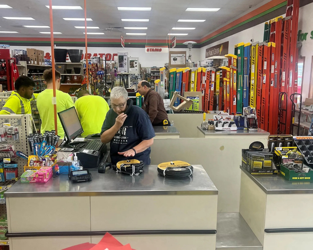 Hardware tools and supplies at A & R Homecenter Washington Indiana